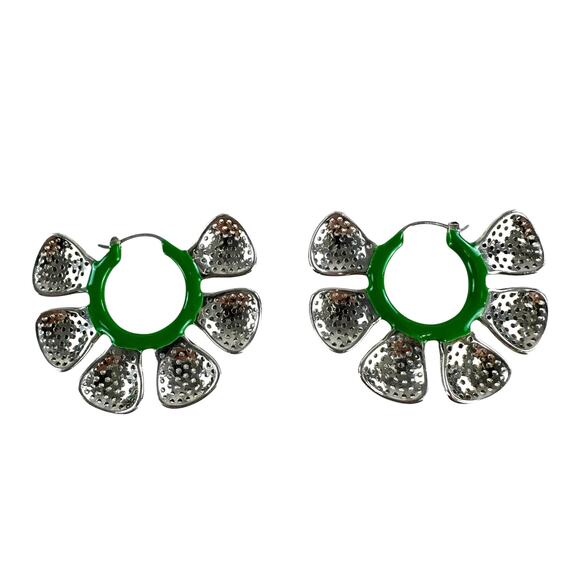 Bottega Veneta Flower Petal Earrings - Picture 3 of 7
